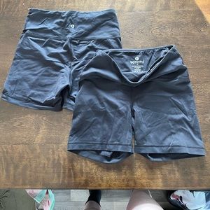 Spandex shorts!